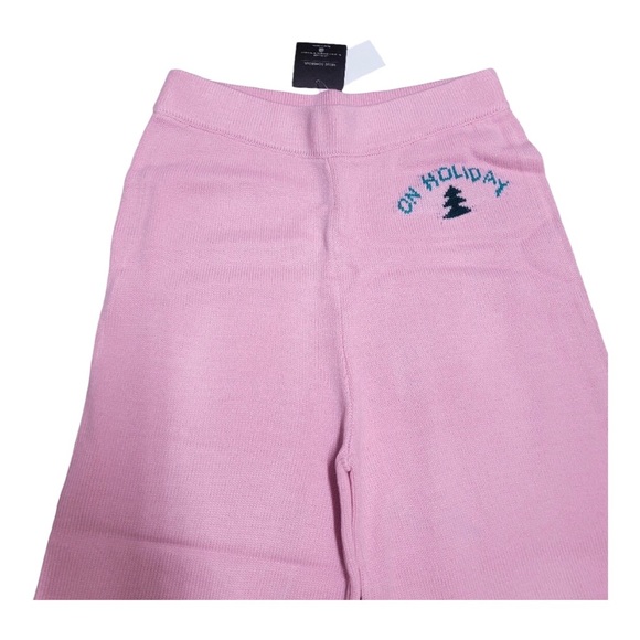 Women's "On Holiday" Sweater Pants in Pink.🎄NWT! - Picture 5 of 8